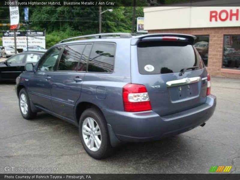 Bluestone Metallic / Ash Gray 2006 Toyota Highlander Hybrid