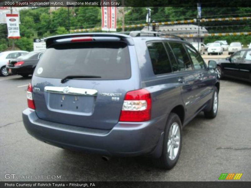 Bluestone Metallic / Ash Gray 2006 Toyota Highlander Hybrid