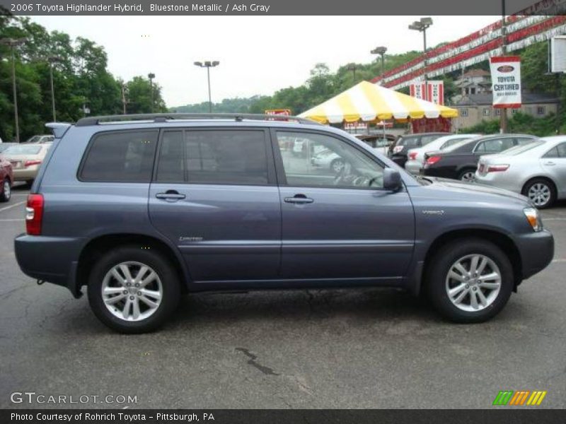 Bluestone Metallic / Ash Gray 2006 Toyota Highlander Hybrid
