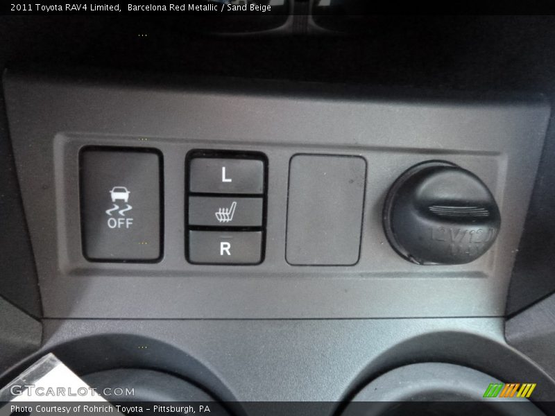 Barcelona Red Metallic / Sand Beige 2011 Toyota RAV4 Limited