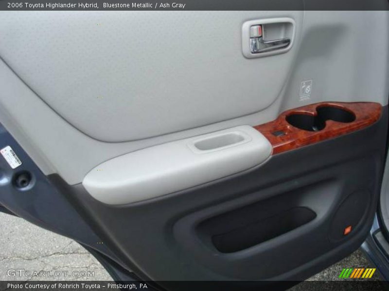 Bluestone Metallic / Ash Gray 2006 Toyota Highlander Hybrid