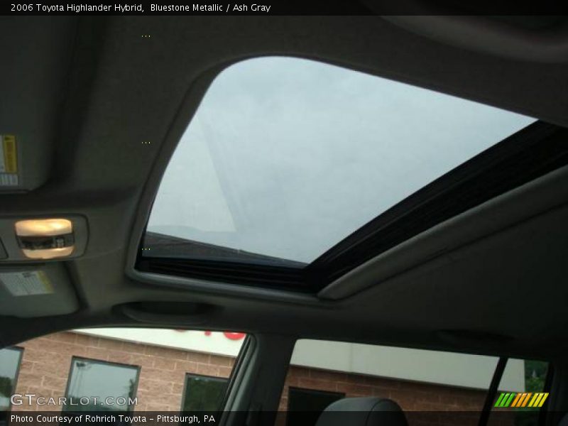 Bluestone Metallic / Ash Gray 2006 Toyota Highlander Hybrid