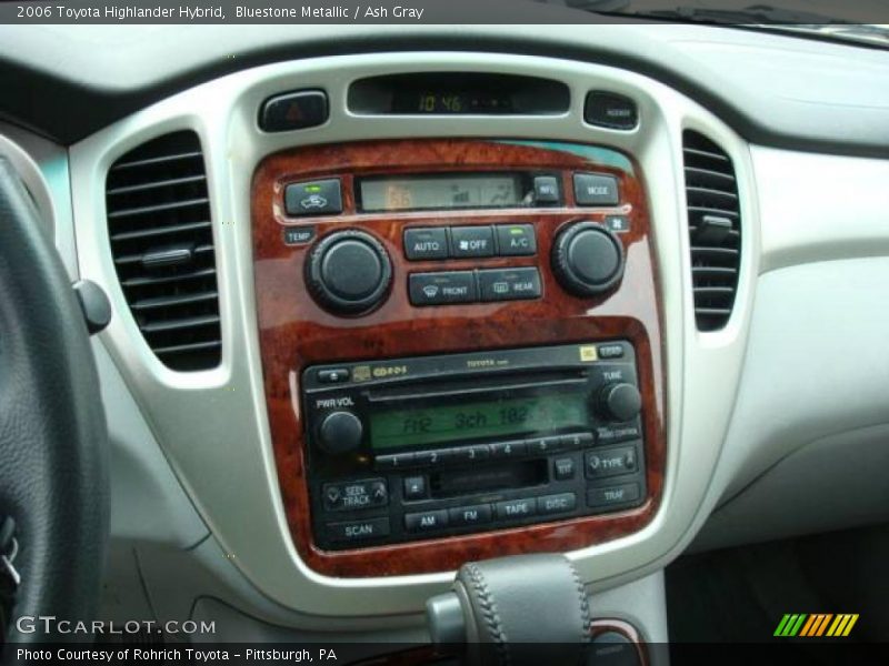 Bluestone Metallic / Ash Gray 2006 Toyota Highlander Hybrid