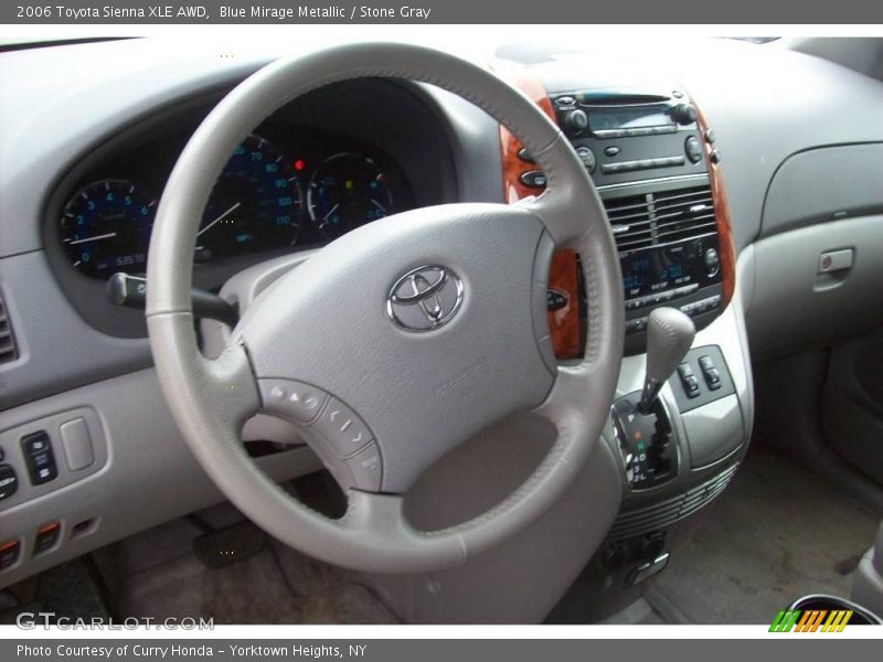 Blue Mirage Metallic / Stone Gray 2006 Toyota Sienna XLE AWD