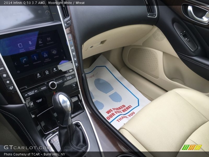 Moonlight White / Wheat 2014 Infiniti Q 50 3.7 AWD
