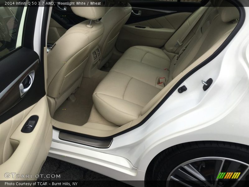 Moonlight White / Wheat 2014 Infiniti Q 50 3.7 AWD
