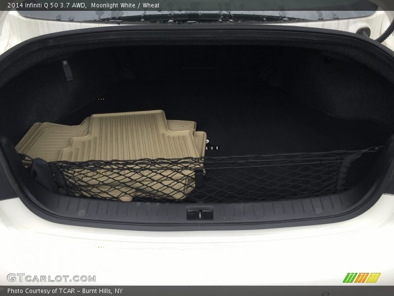 Moonlight White / Wheat 2014 Infiniti Q 50 3.7 AWD