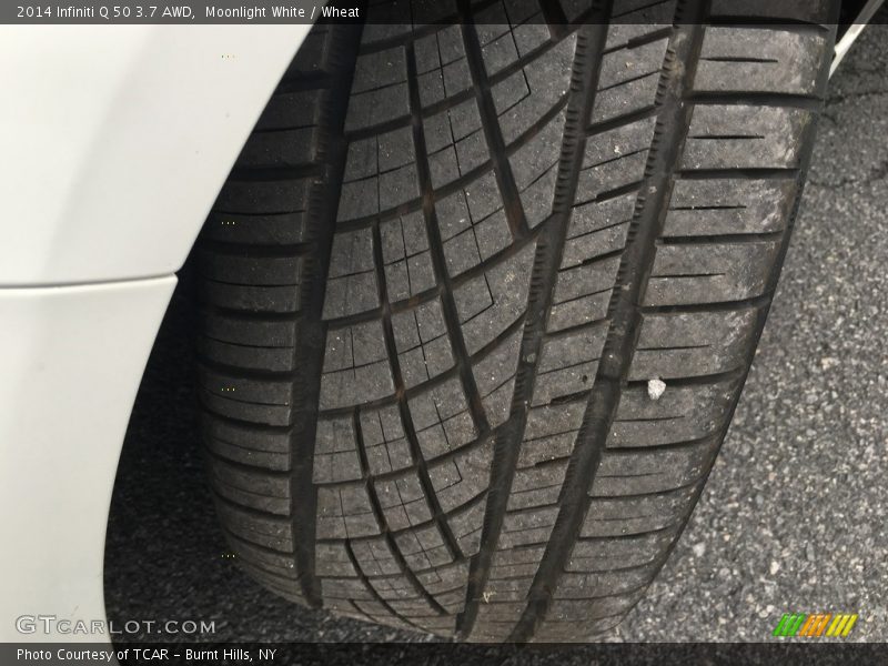 Moonlight White / Wheat 2014 Infiniti Q 50 3.7 AWD