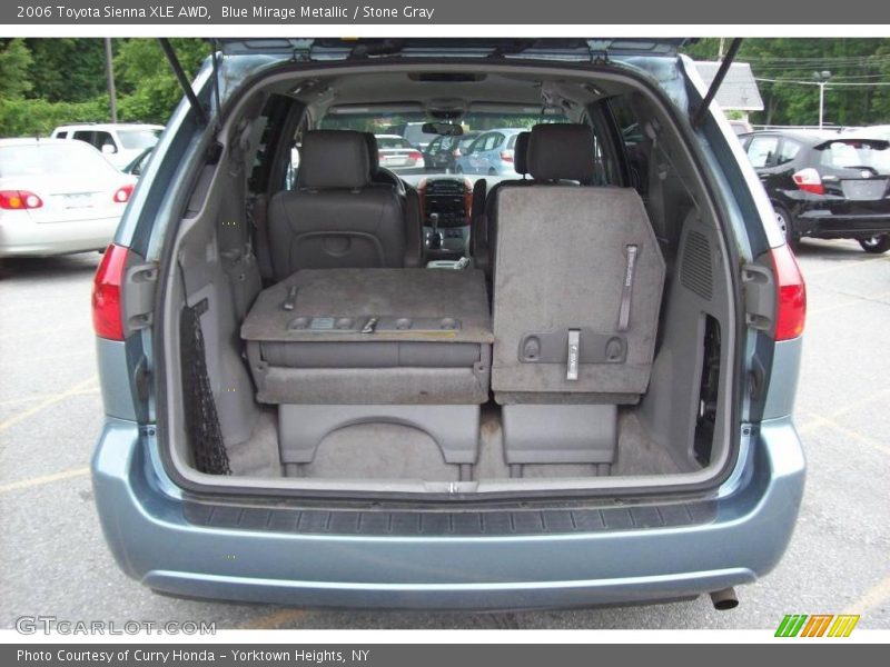 Blue Mirage Metallic / Stone Gray 2006 Toyota Sienna XLE AWD