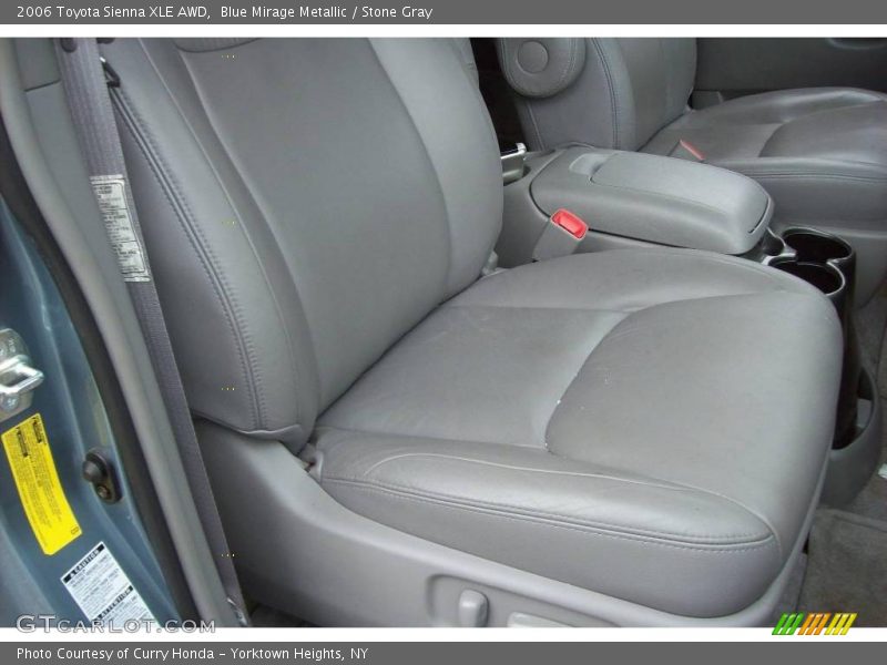 Blue Mirage Metallic / Stone Gray 2006 Toyota Sienna XLE AWD