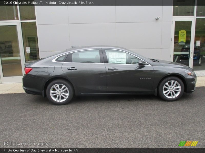 Nightfall Gray Metallic / Jet Black 2016 Chevrolet Malibu LT