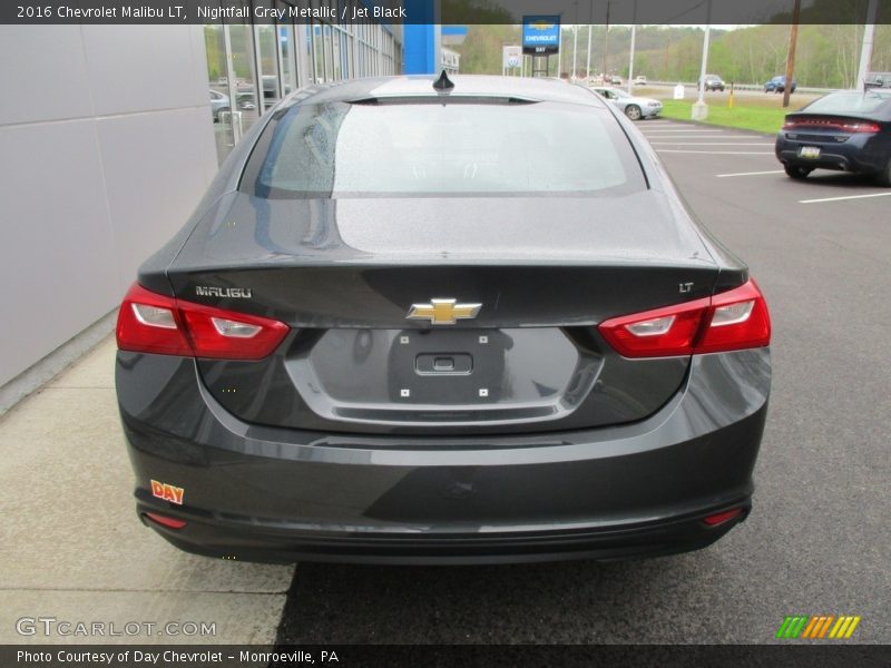 Nightfall Gray Metallic / Jet Black 2016 Chevrolet Malibu LT