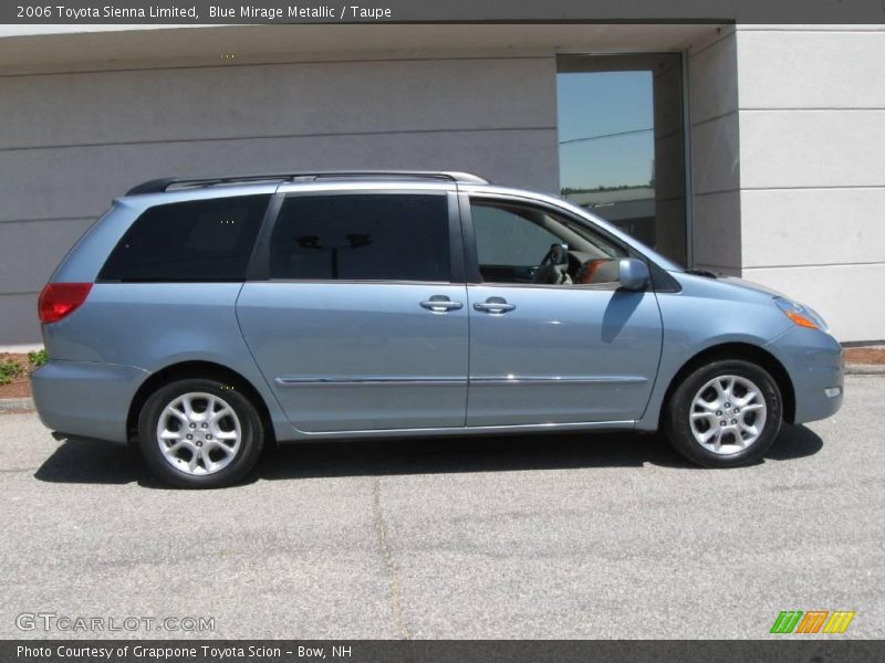 Blue Mirage Metallic / Taupe 2006 Toyota Sienna Limited