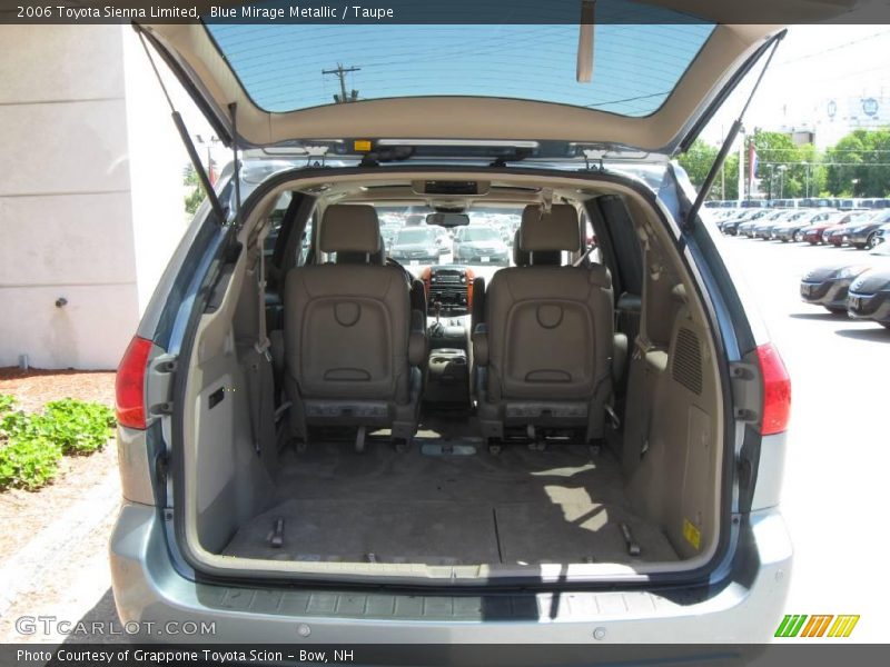 Blue Mirage Metallic / Taupe 2006 Toyota Sienna Limited