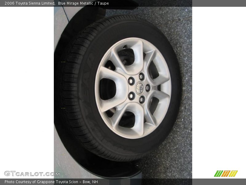 Blue Mirage Metallic / Taupe 2006 Toyota Sienna Limited