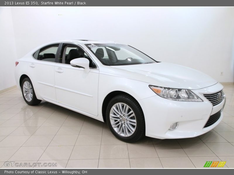 Starfire White Pearl / Black 2013 Lexus ES 350