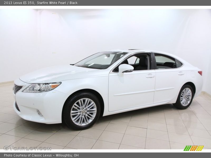Starfire White Pearl / Black 2013 Lexus ES 350