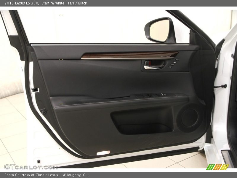 Starfire White Pearl / Black 2013 Lexus ES 350