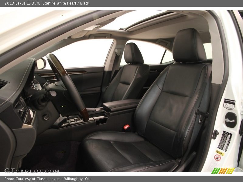 Starfire White Pearl / Black 2013 Lexus ES 350