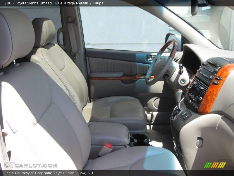 Blue Mirage Metallic / Taupe 2006 Toyota Sienna Limited