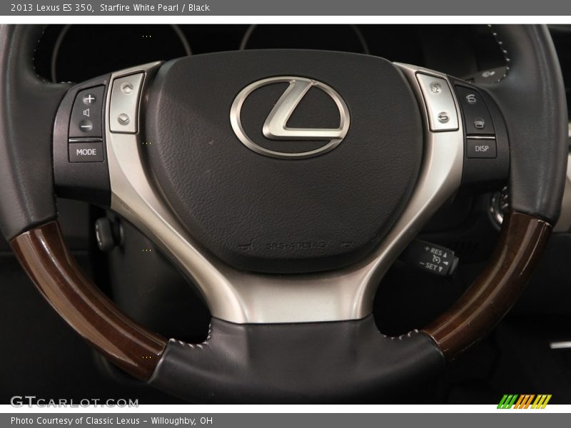 Starfire White Pearl / Black 2013 Lexus ES 350