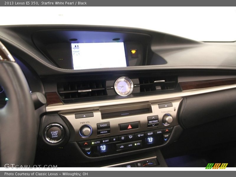 Starfire White Pearl / Black 2013 Lexus ES 350