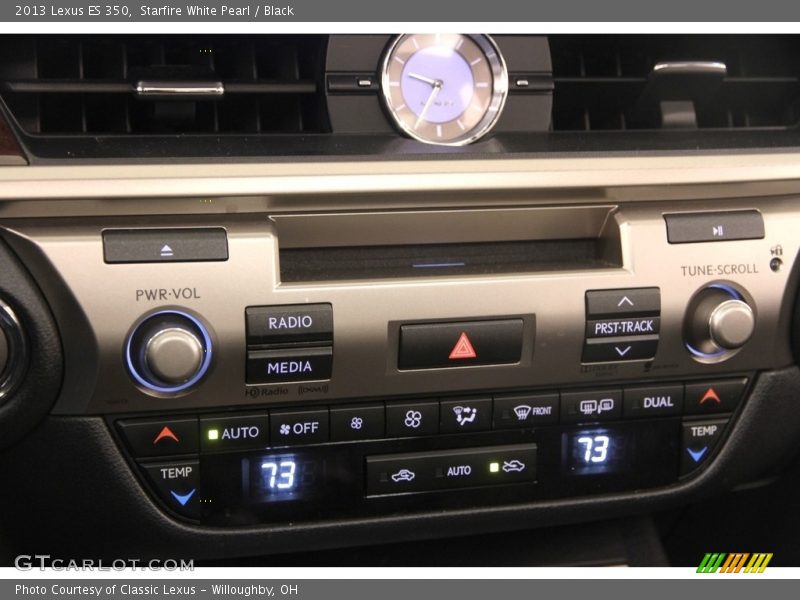 Starfire White Pearl / Black 2013 Lexus ES 350