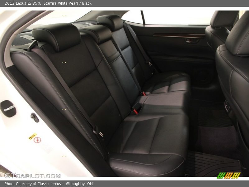 Starfire White Pearl / Black 2013 Lexus ES 350