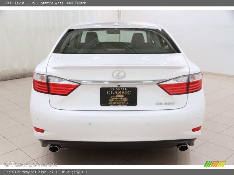 Starfire White Pearl / Black 2013 Lexus ES 350