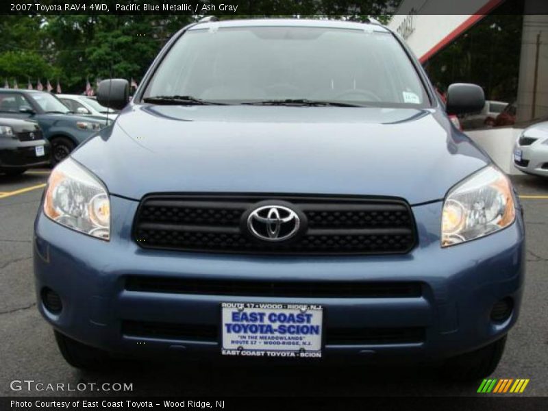 Pacific Blue Metallic / Ash Gray 2007 Toyota RAV4 4WD