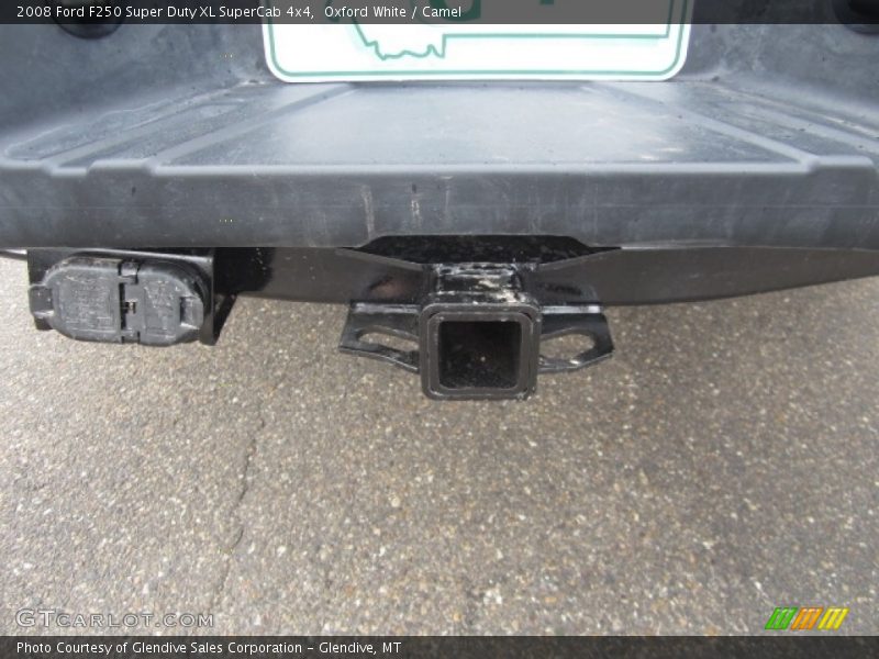 Oxford White / Camel 2008 Ford F250 Super Duty XL SuperCab 4x4