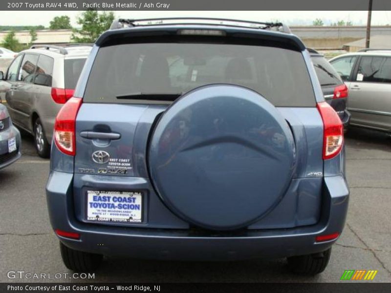 Pacific Blue Metallic / Ash Gray 2007 Toyota RAV4 4WD