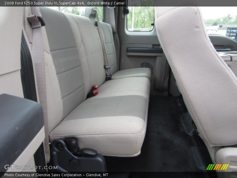 Oxford White / Camel 2008 Ford F250 Super Duty XL SuperCab 4x4