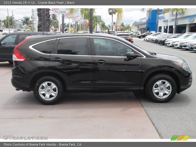 Crystal Black Pearl / Black 2013 Honda CR-V LX
