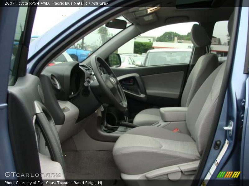Pacific Blue Metallic / Ash Gray 2007 Toyota RAV4 4WD