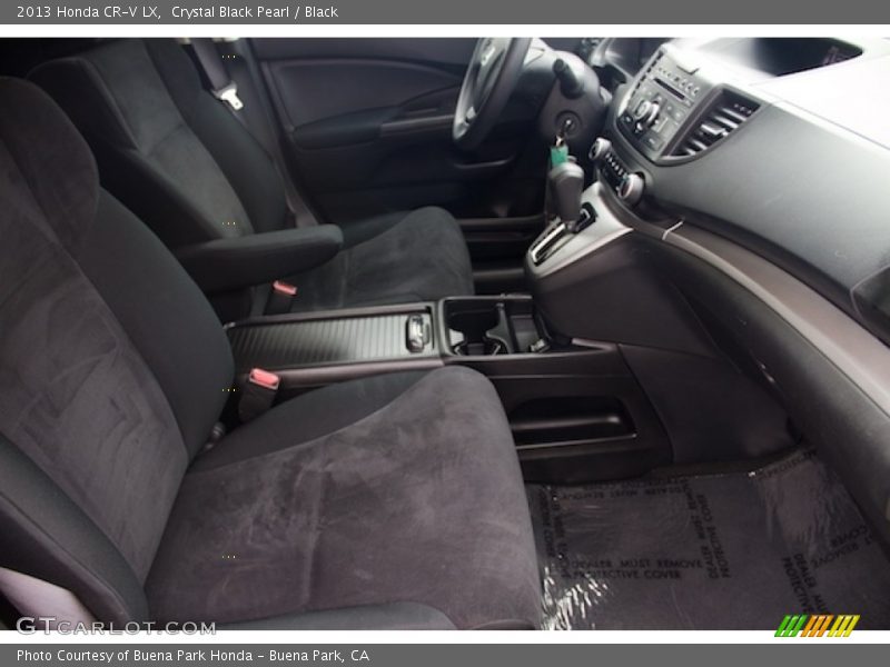 Crystal Black Pearl / Black 2013 Honda CR-V LX