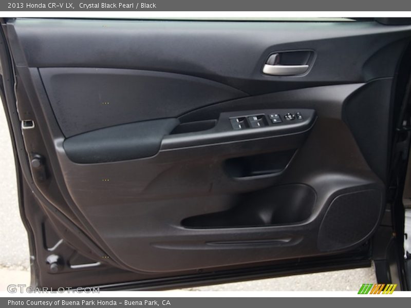 Crystal Black Pearl / Black 2013 Honda CR-V LX