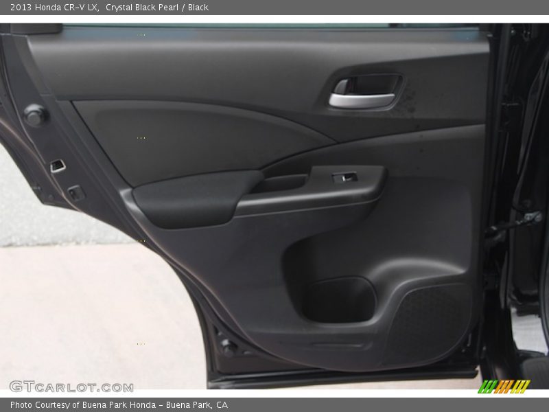Crystal Black Pearl / Black 2013 Honda CR-V LX