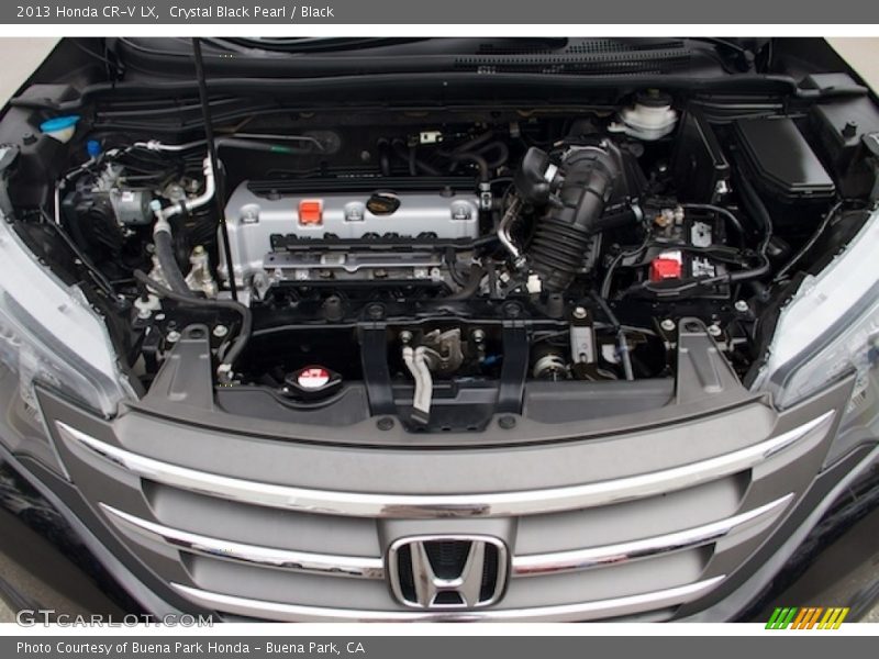 Crystal Black Pearl / Black 2013 Honda CR-V LX