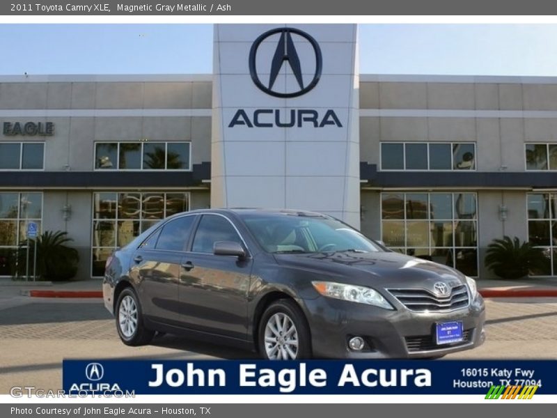 Magnetic Gray Metallic / Ash 2011 Toyota Camry XLE