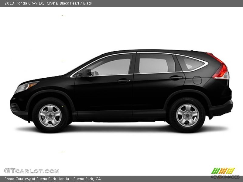 Crystal Black Pearl / Black 2013 Honda CR-V LX