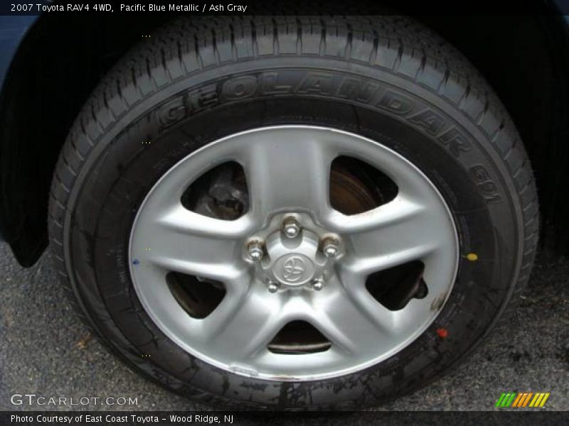Pacific Blue Metallic / Ash Gray 2007 Toyota RAV4 4WD
