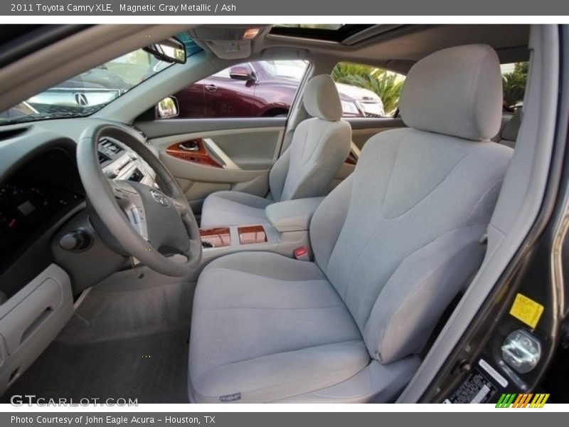 Magnetic Gray Metallic / Ash 2011 Toyota Camry XLE