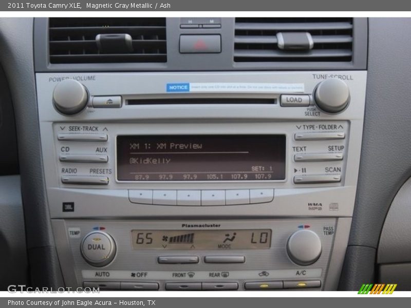 Magnetic Gray Metallic / Ash 2011 Toyota Camry XLE