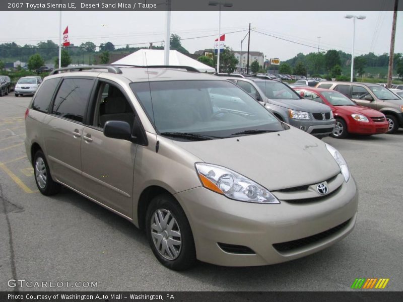 Desert Sand Mica / Taupe 2007 Toyota Sienna LE