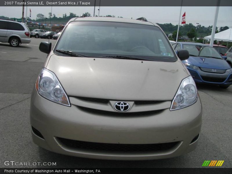 Desert Sand Mica / Taupe 2007 Toyota Sienna LE