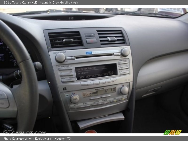 Magnetic Gray Metallic / Ash 2011 Toyota Camry XLE