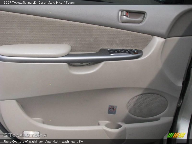 Desert Sand Mica / Taupe 2007 Toyota Sienna LE