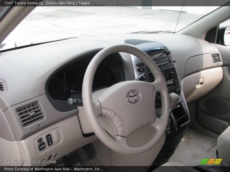 Desert Sand Mica / Taupe 2007 Toyota Sienna LE