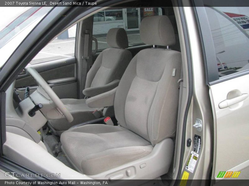 Desert Sand Mica / Taupe 2007 Toyota Sienna LE